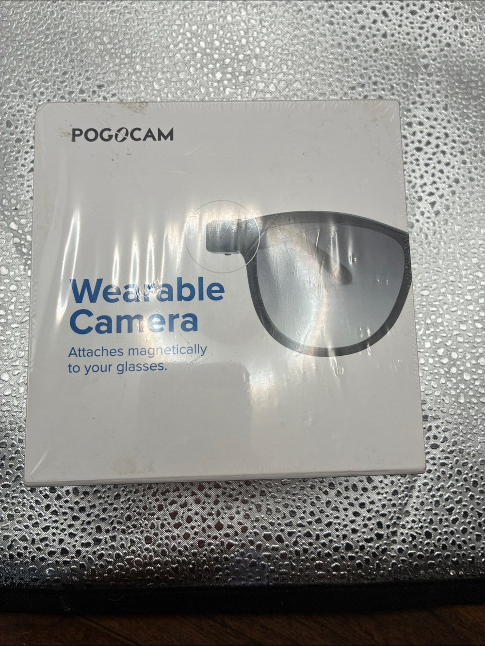 Wearable Camera for Glasses - White